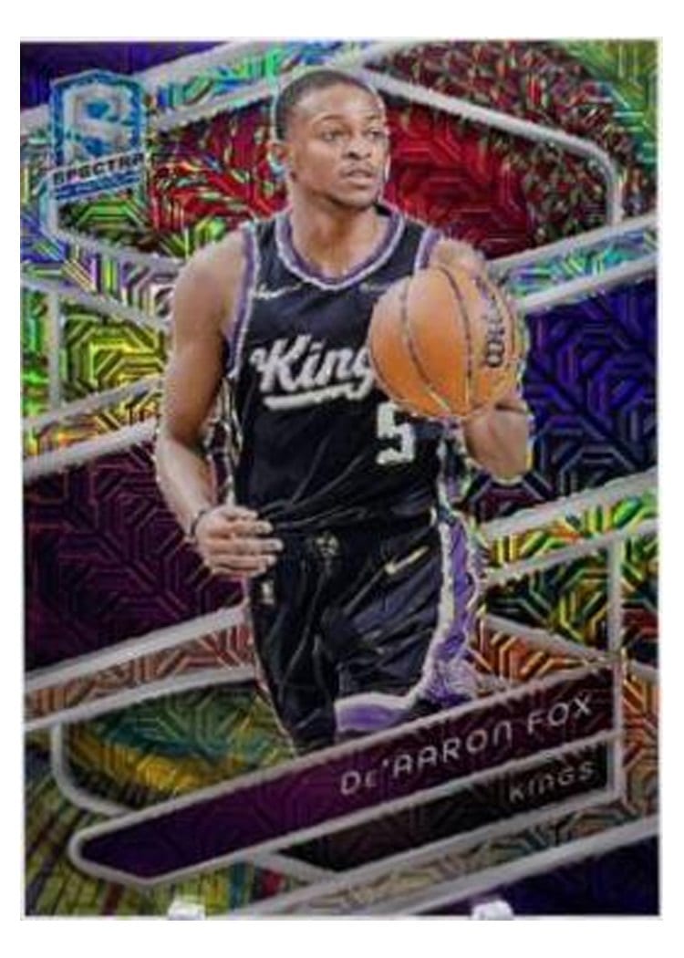 2023-24 Panini Spectra Base Set De'Aaron Fox #74 card