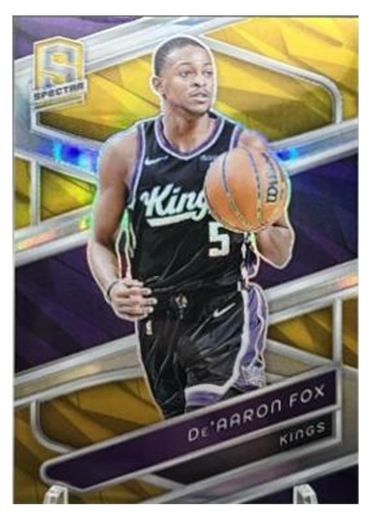 2023-24 Panini Spectra Base Set De'Aaron Fox #74 card