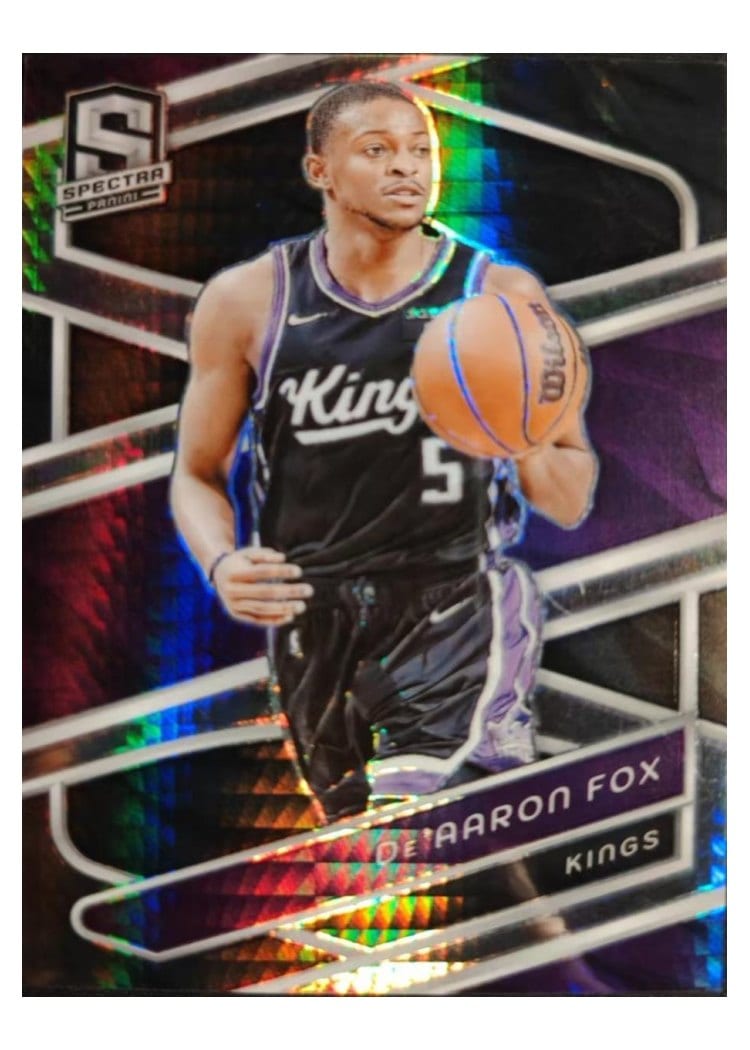 2023-24 Panini Spectra Base Set De'Aaron Fox #74 card