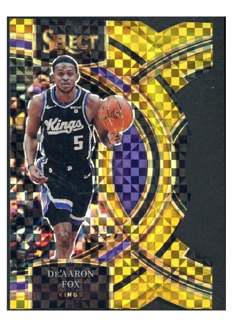 2023 Panini Select De'Aaron Fox #152 card