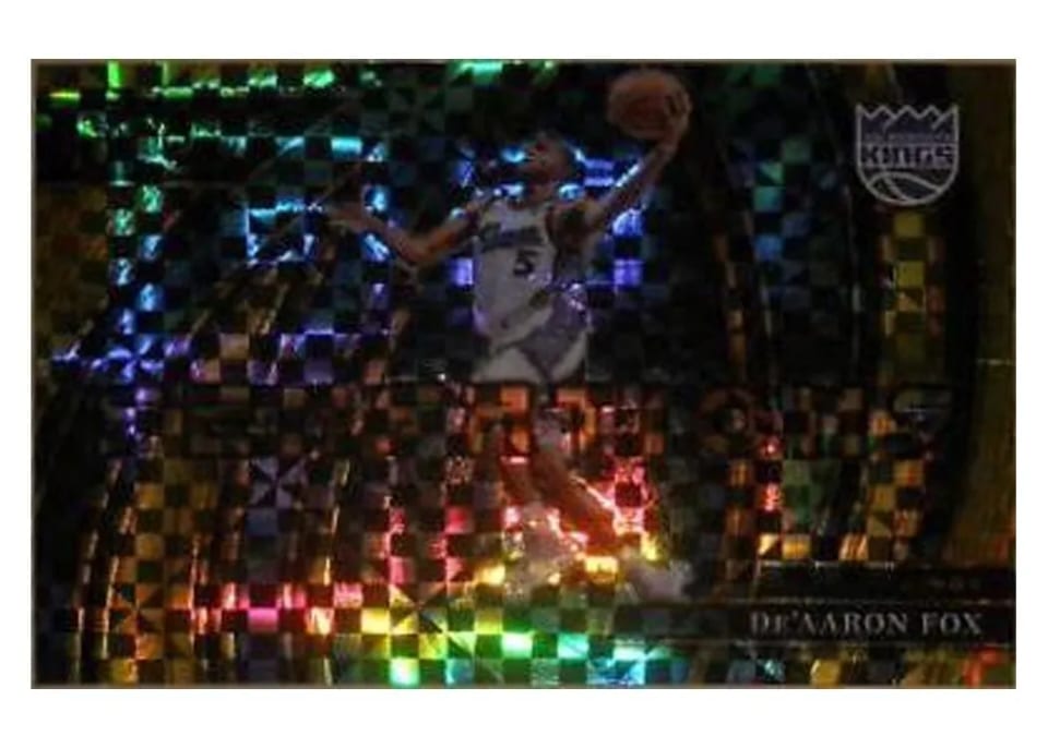 2023 Panini Select De'Aaron Fox #352 card