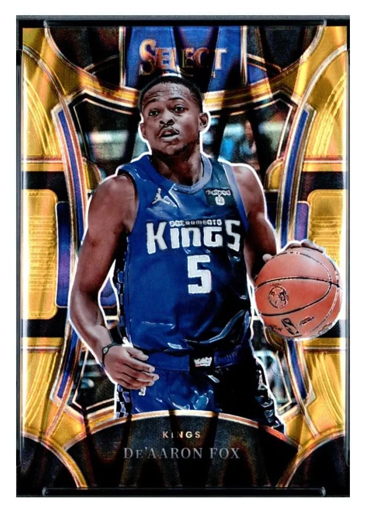 2023 Panini Select De'Aaron Fox #352 card