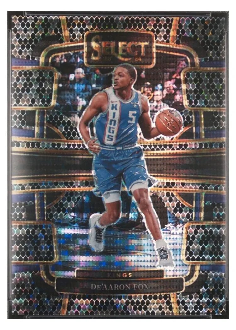 2023 Panini Select De'Aaron Fox #49 card