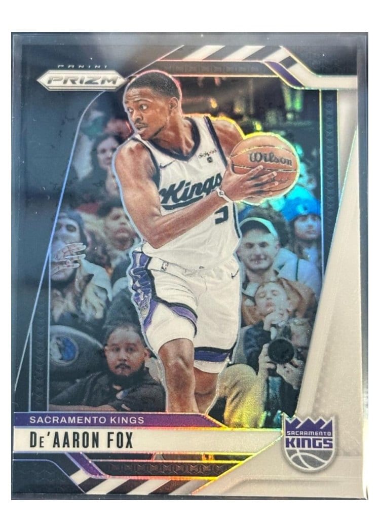 2024-25 Panini Prizm Base Set De'Aaron Fox #58 card
