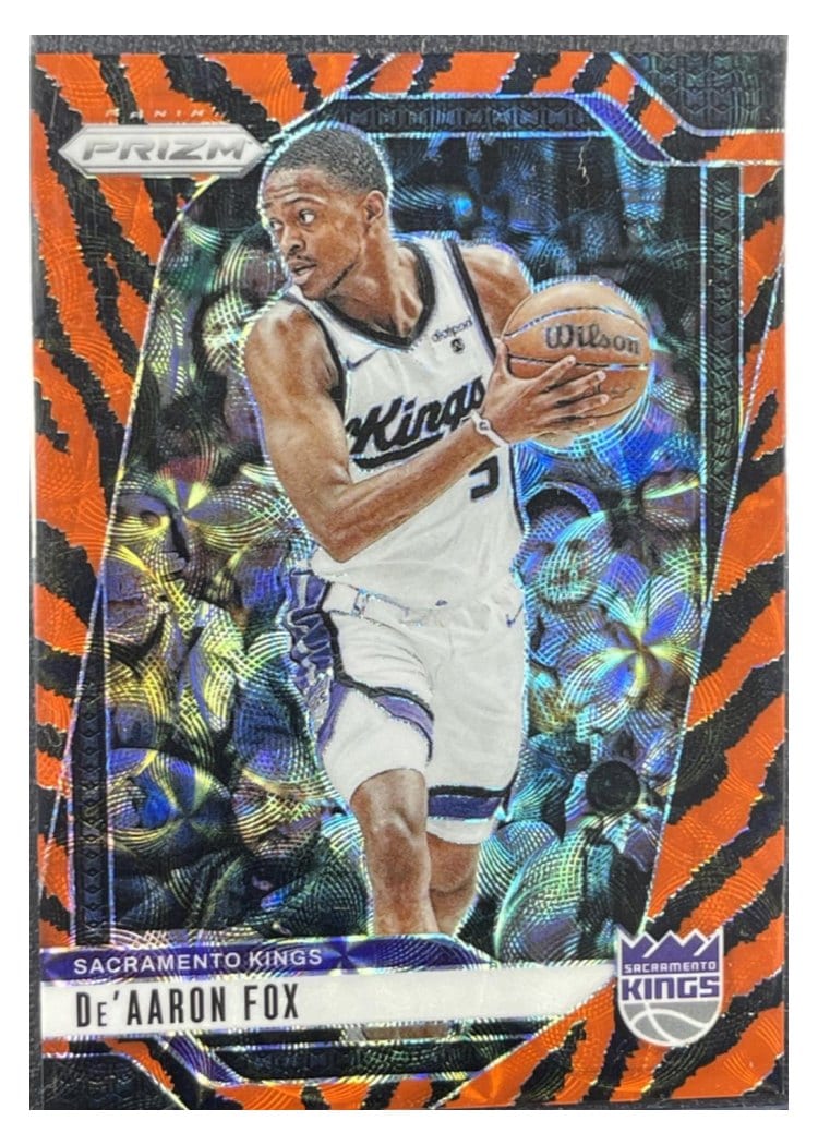 2024-25 Panini Prizm Base Set De'Aaron Fox #58 card