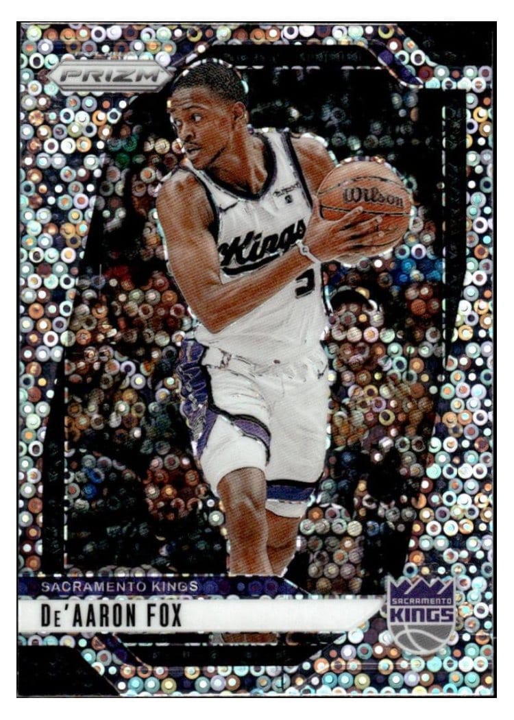 2024-25 Panini Prizm Base Set De'Aaron Fox #58 card