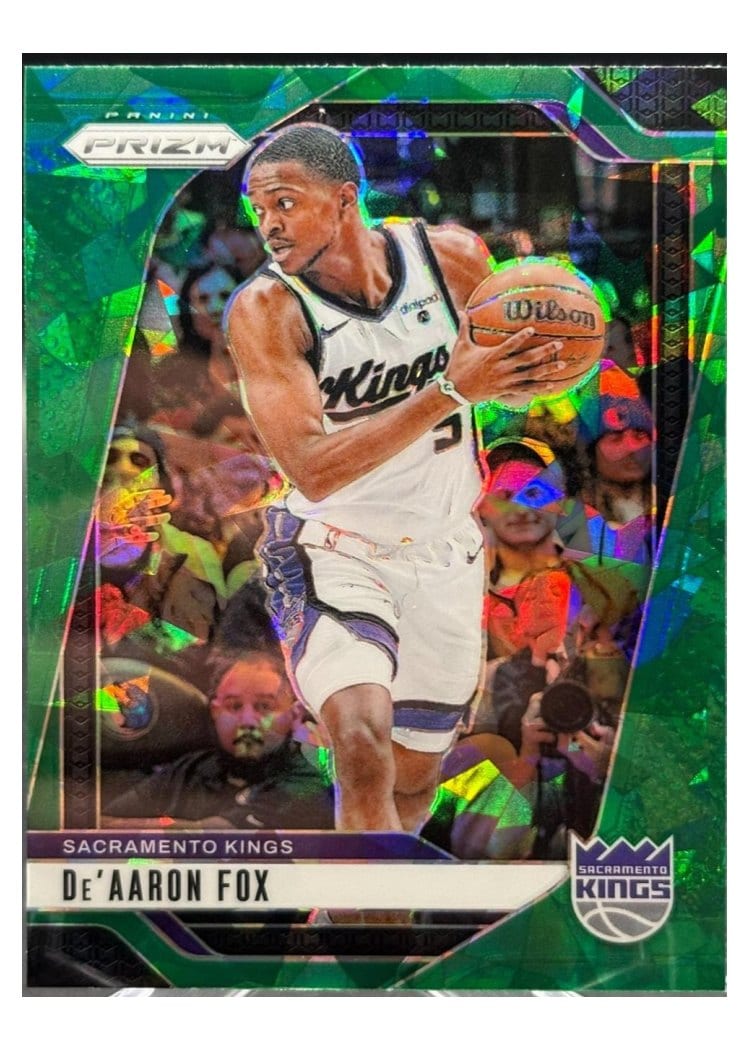 2024-25 Panini Prizm Base Set De'Aaron Fox #58 card