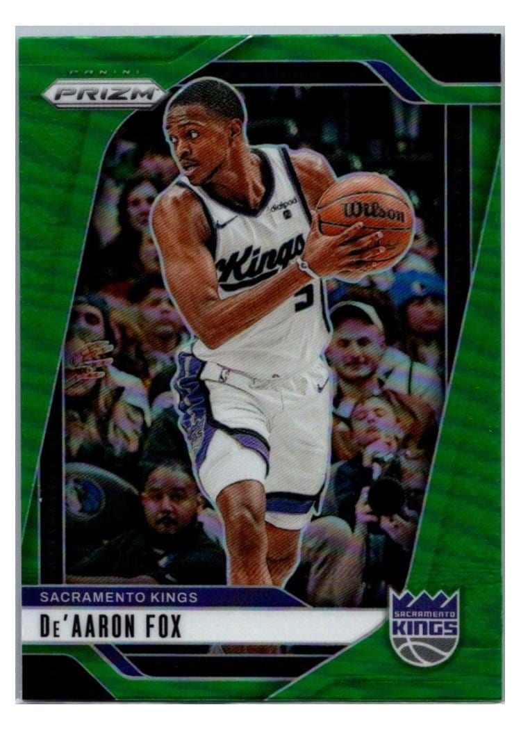 2024-25 Panini Prizm Base Set De'Aaron Fox #58 card