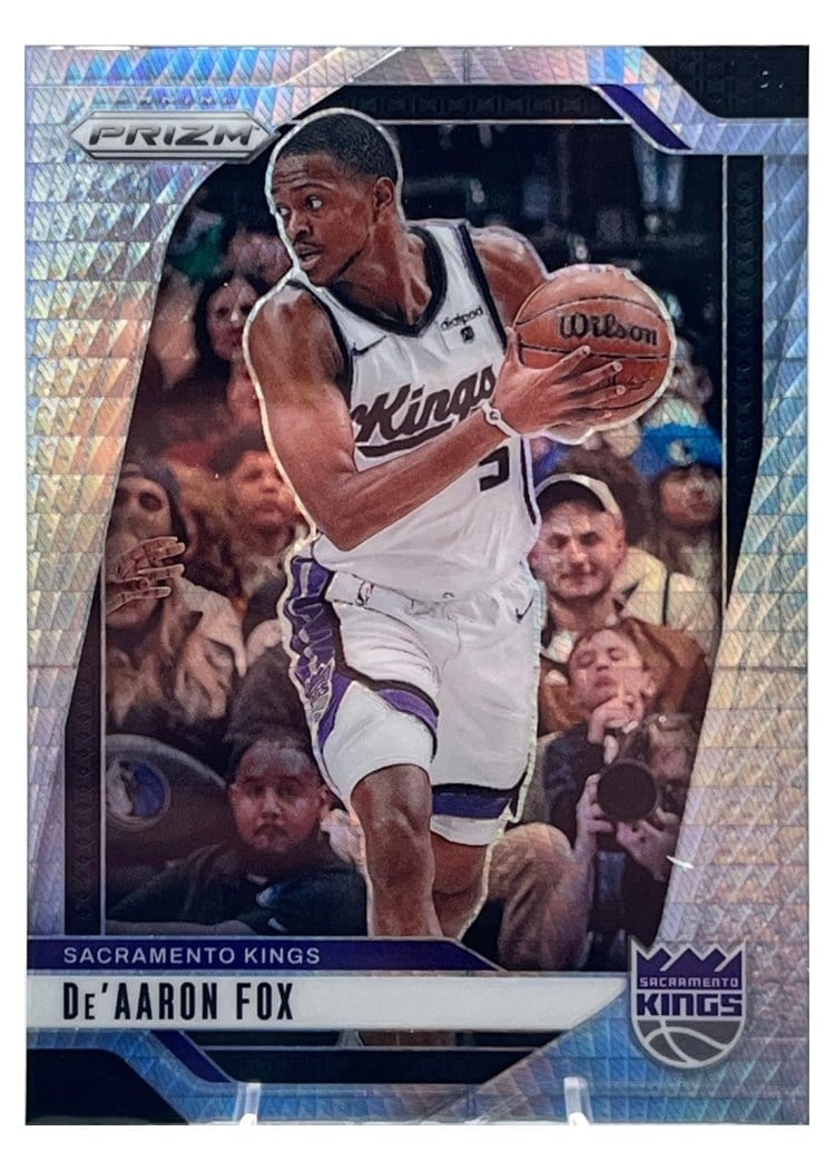 2024-25 Panini Prizm Base Set De'Aaron Fox #58 card