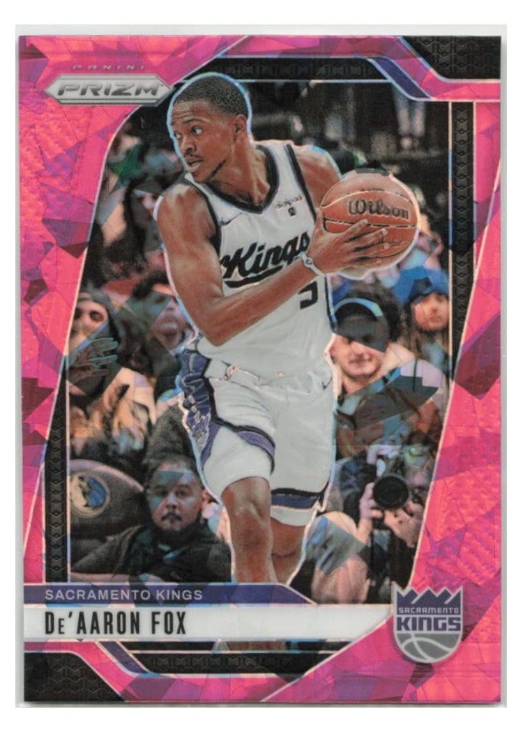 2024-25 Panini Prizm Base Set De'Aaron Fox #58 card