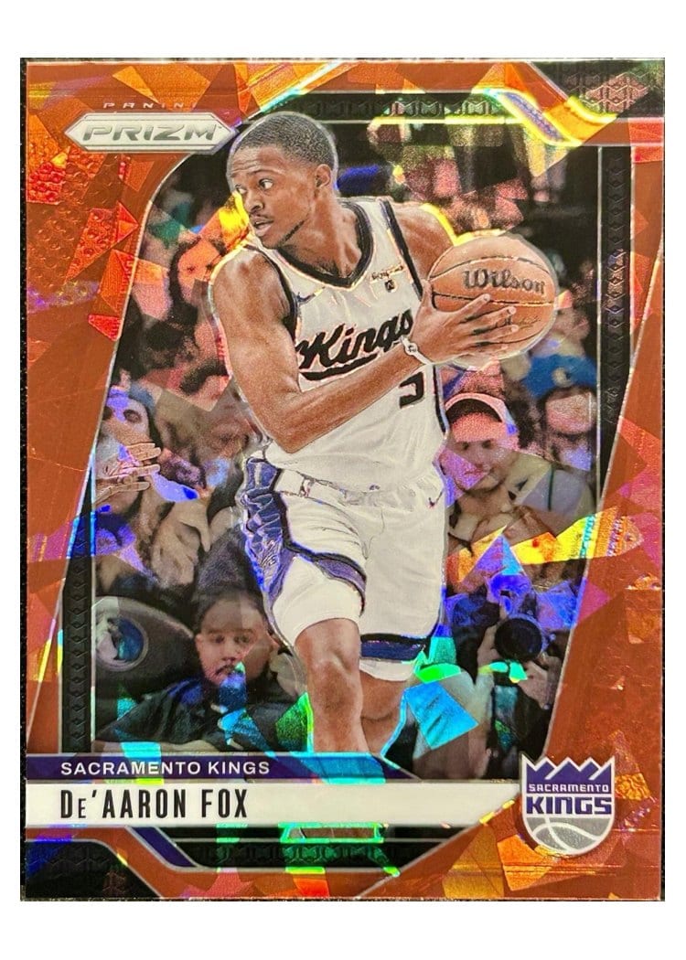 2024-25 Panini Prizm Base Set De'Aaron Fox #58 card