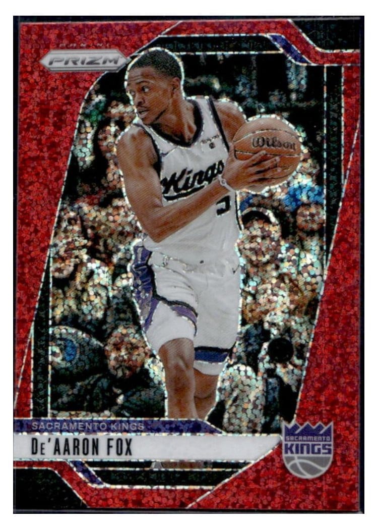 2024-25 Panini Prizm Base Set De'Aaron Fox #58 card