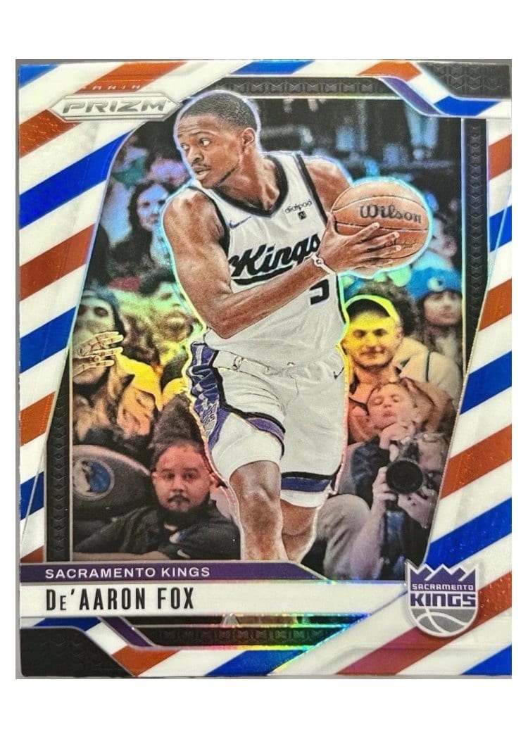 2024-25 Panini Prizm Base Set De'Aaron Fox #58 card