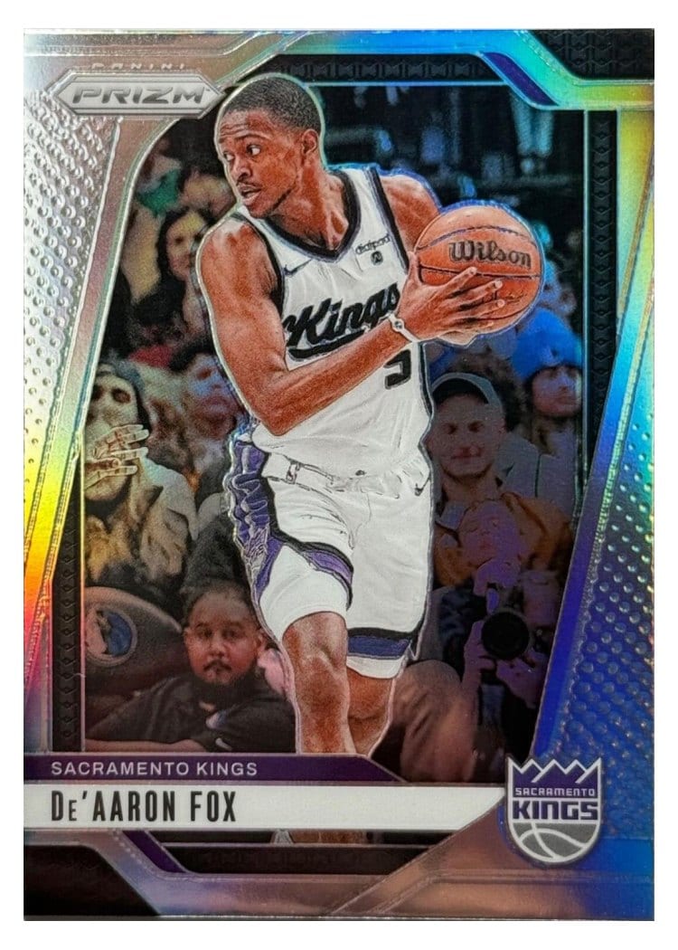 2024-25 Panini Prizm Base Set De'Aaron Fox #58 card