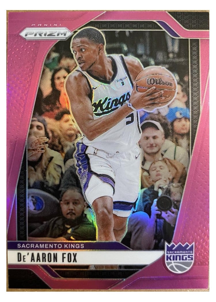 2024-25 Panini Prizm Base Set De'Aaron Fox #58 card