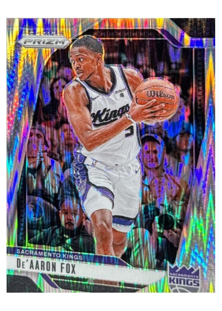 2024-25 Panini Prizm Base Set De'Aaron Fox #58 card