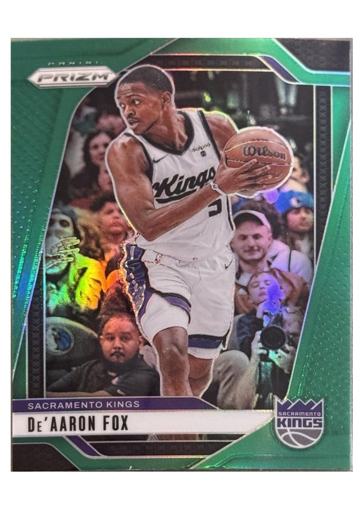 2024-25 Panini Prizm Base Set De'Aaron Fox #58 card