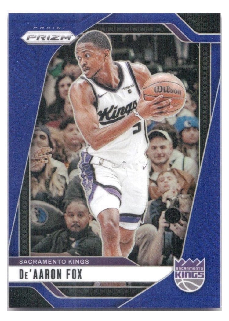 2024-25 Panini Prizm Base Set De'Aaron Fox #58 card