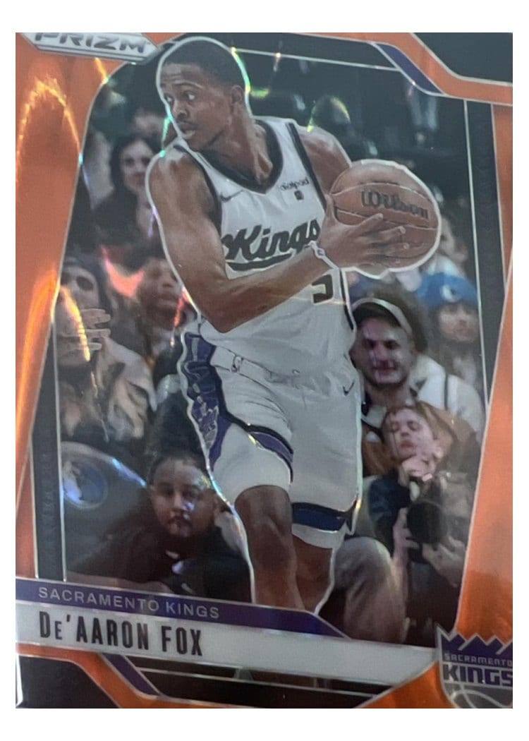 2024-25 Panini Prizm Base Set De'Aaron Fox #58 card