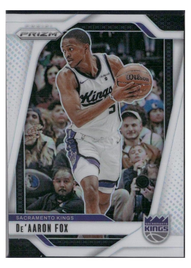 2024-25 Panini Prizm Base Set De'Aaron Fox #58 card