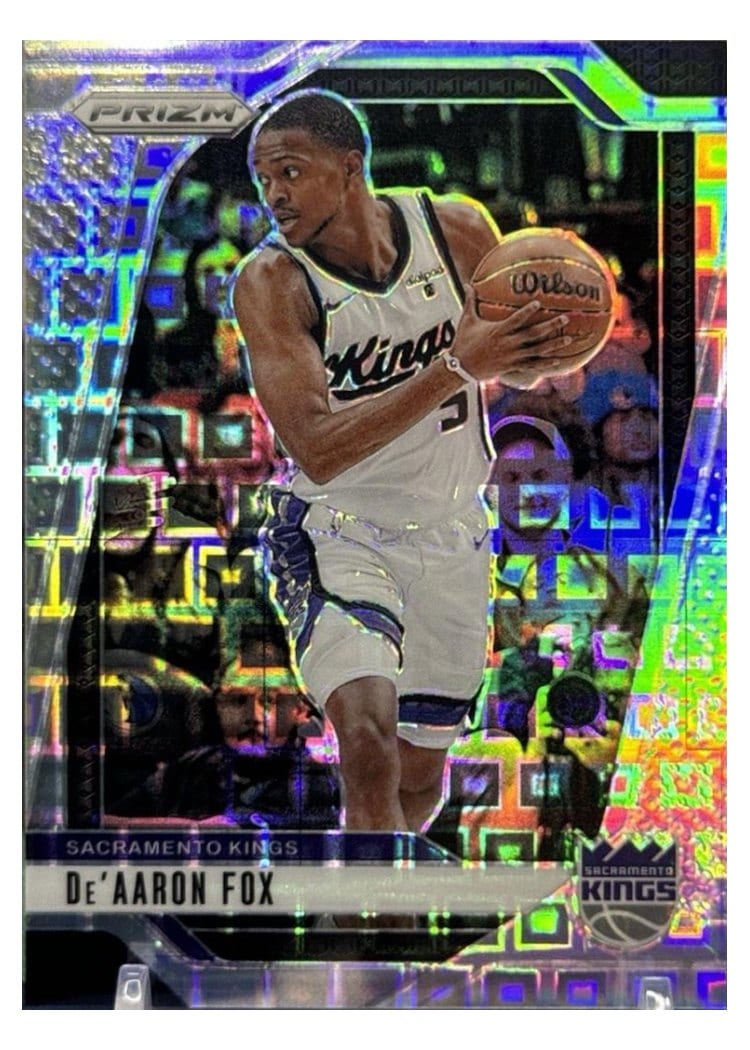 2024-25 Panini Prizm Base Set De'Aaron Fox #58 card