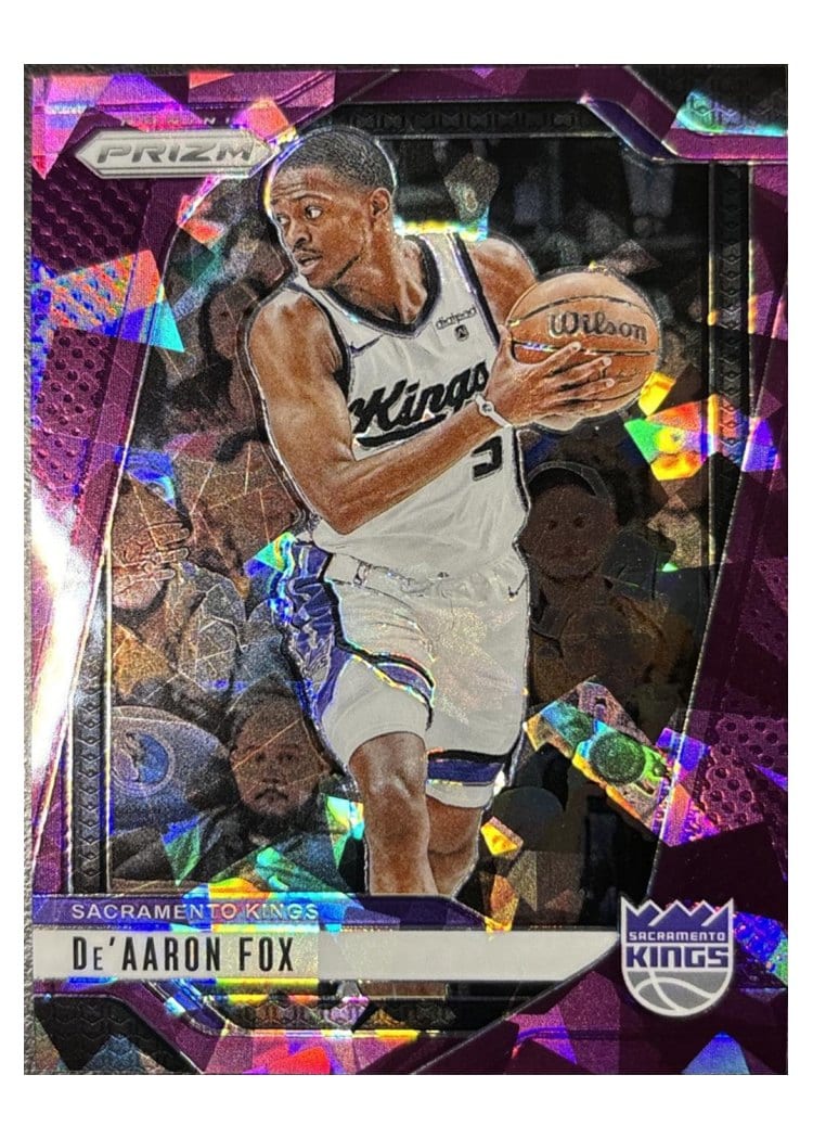 2024-25 Panini Prizm Base Set De'Aaron Fox #58 card