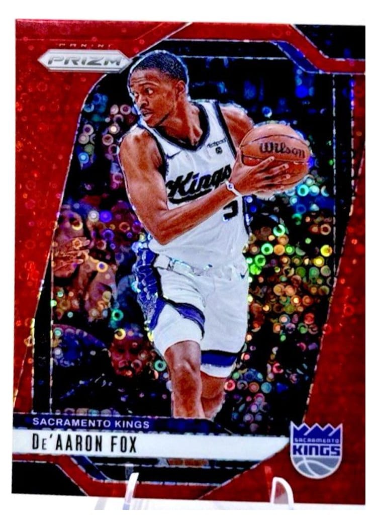 2024-25 Panini Prizm Base Set De'Aaron Fox #58 card