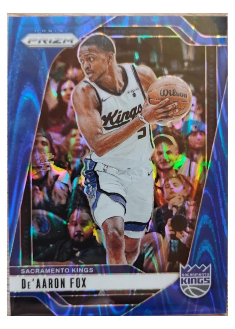 2024-25 Panini Prizm Base Set De'Aaron Fox #58 card