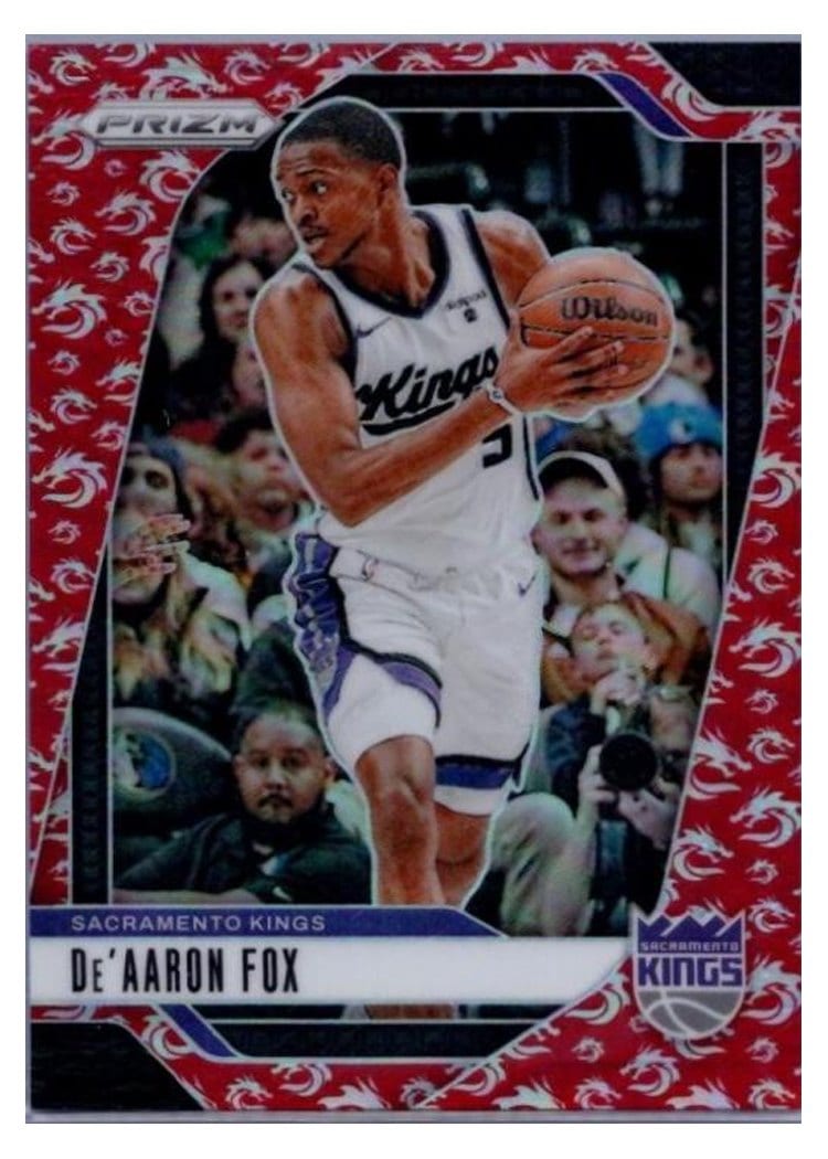 2024-25 Panini Prizm Base Set De'Aaron Fox #58 card