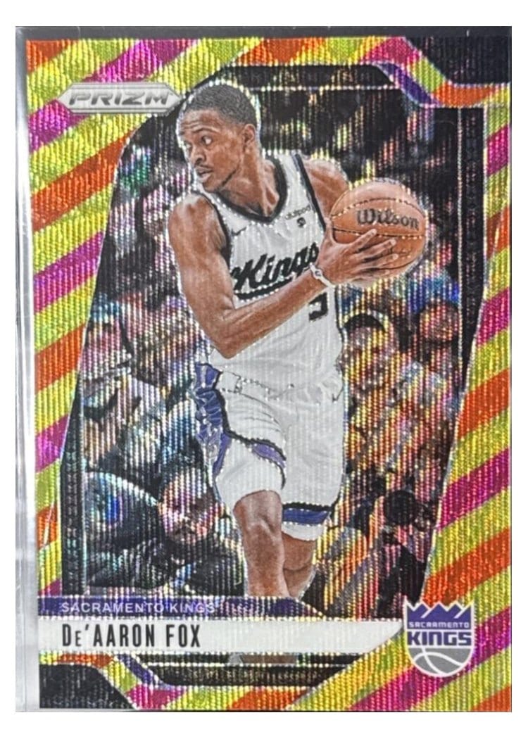 2024-25 Panini Prizm Base Set De'Aaron Fox #58 card