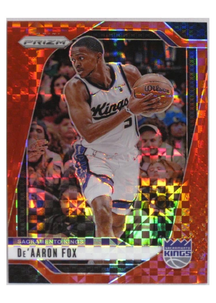 2024-25 Panini Prizm Base Set De'Aaron Fox #58 card
