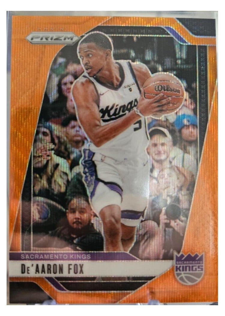 2024-25 Panini Prizm Base Set De'Aaron Fox #58 card