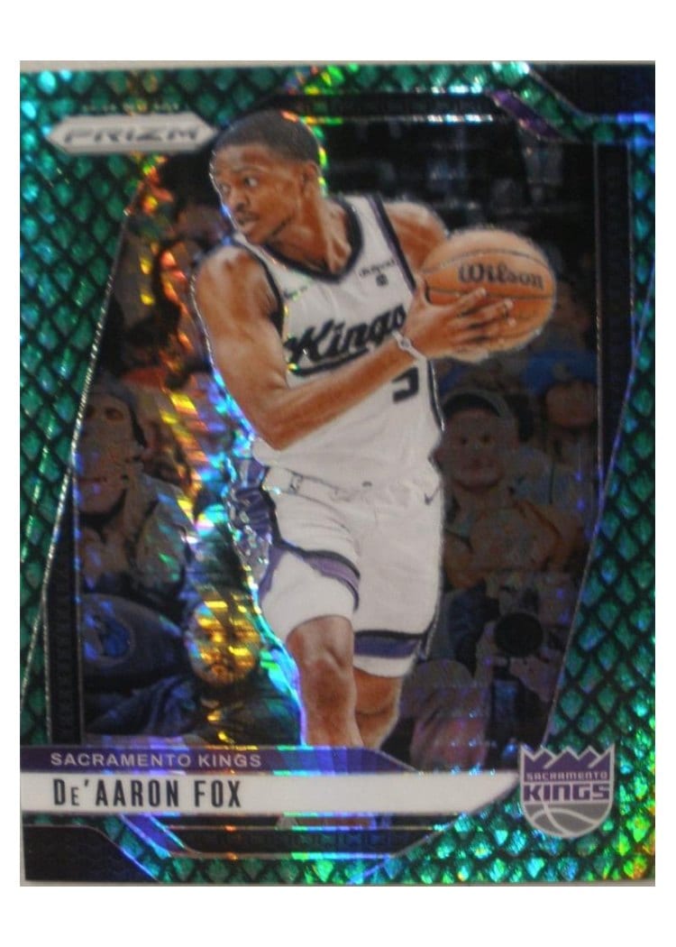 2024-25 Panini Prizm Base Set De'Aaron Fox #58 card