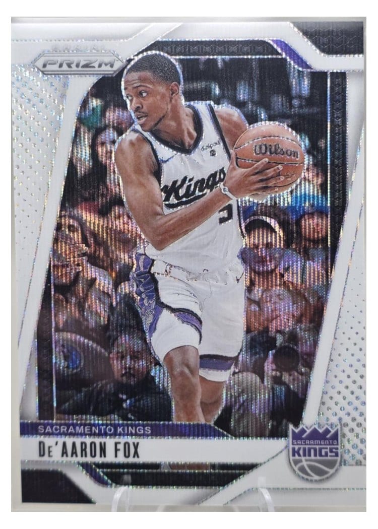 2024-25 Panini Prizm Base Set De'Aaron Fox #58 card