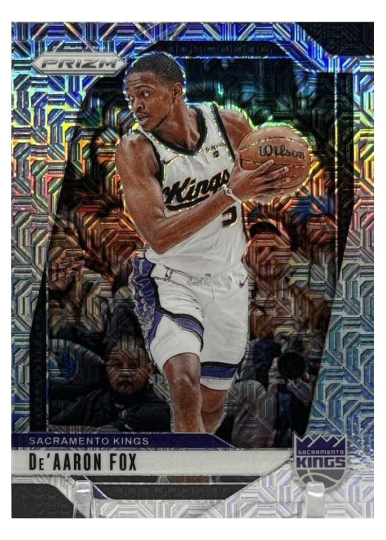 2024-25 Panini Prizm Base Set De'Aaron Fox #58 card