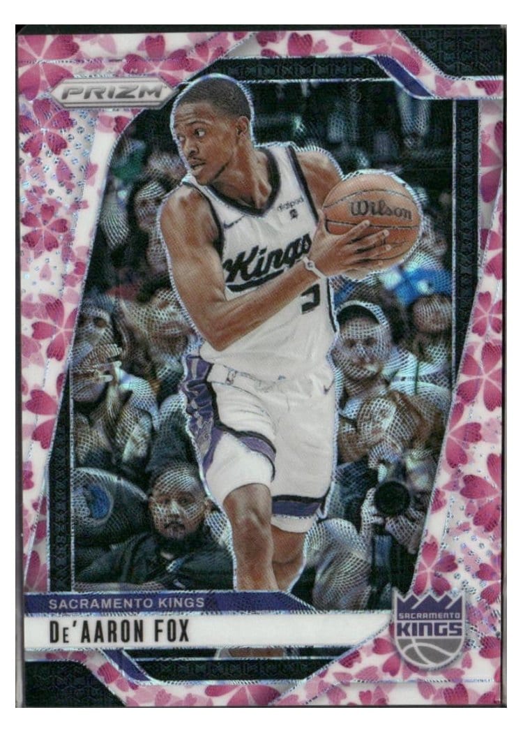 2024-25 Panini Prizm Base Set De'Aaron Fox #58 card