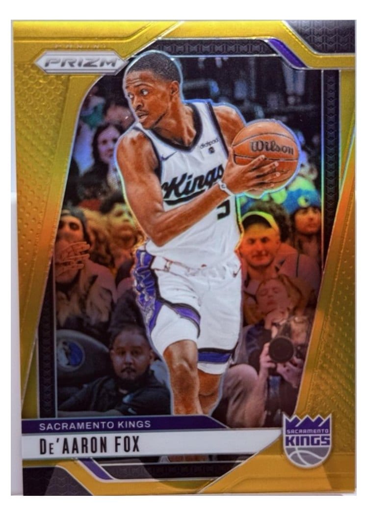 2024-25 Panini Prizm Base Set De'Aaron Fox #58 card