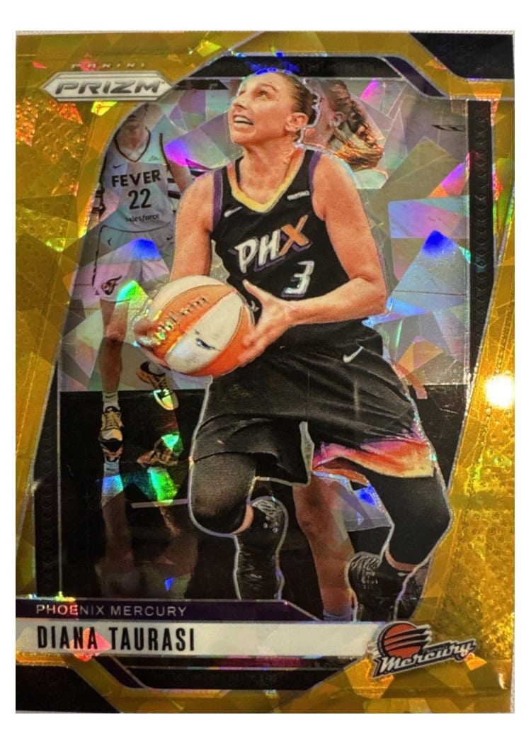 2024-25 Panini Prizm Base Set De'Aaron Fox Ice Gold #58 card
