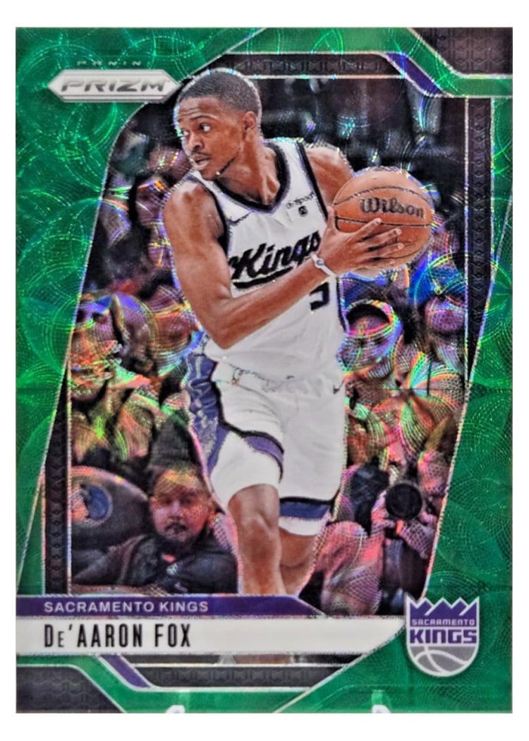 2024-25 Panini Prizm Base Set De'Aaron Fox #58 card