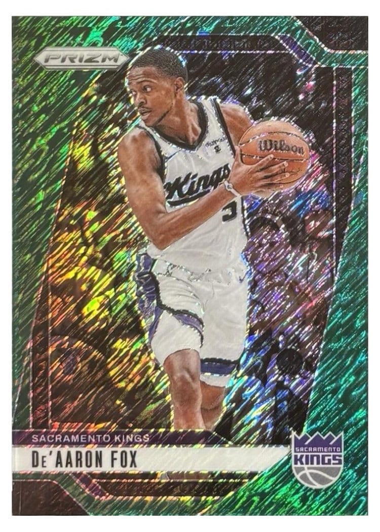 2024-25 Panini Prizm Base Set De'Aaron Fox #58 card