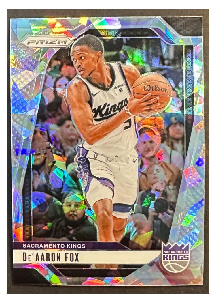 2024-25 Panini Prizm Base Set De'Aaron Fox #58 card