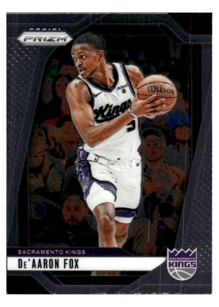 2024-25 Panini Prizm Base Set De'Aaron Fox #58 card
