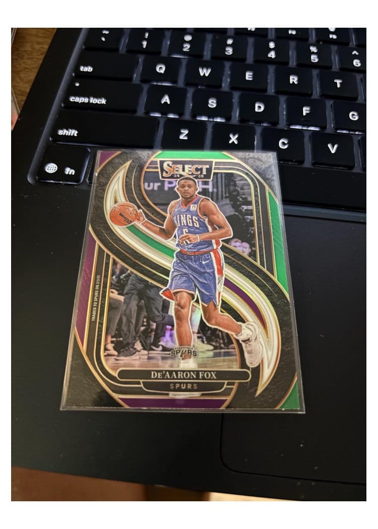 2024-25 Panini Select Base Set De'Aaron Fox #150 card