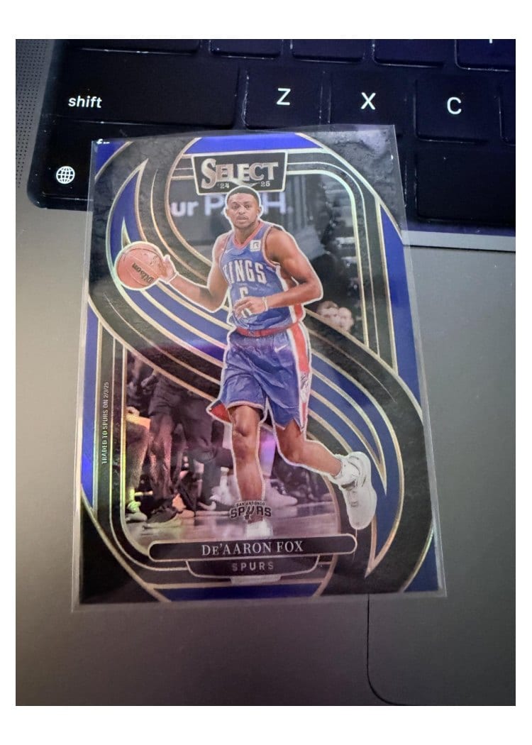 2024-25 Panini Select Base Set De'Aaron Fox #150 card