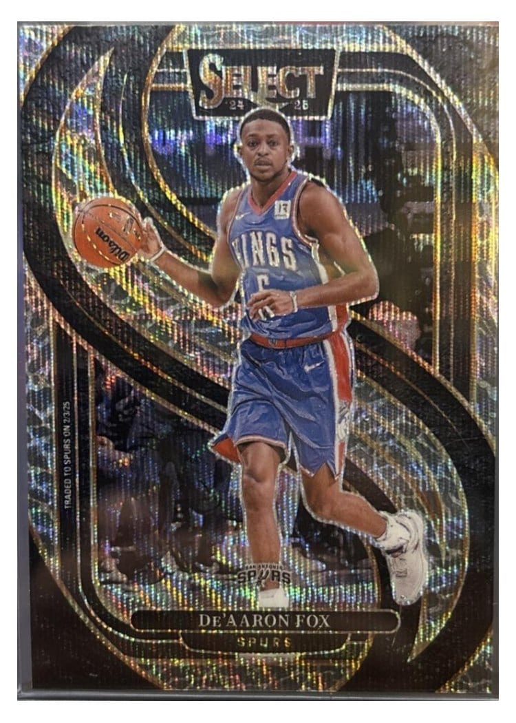 2024-25 Panini Select Base Set De'Aaron Fox #150 card