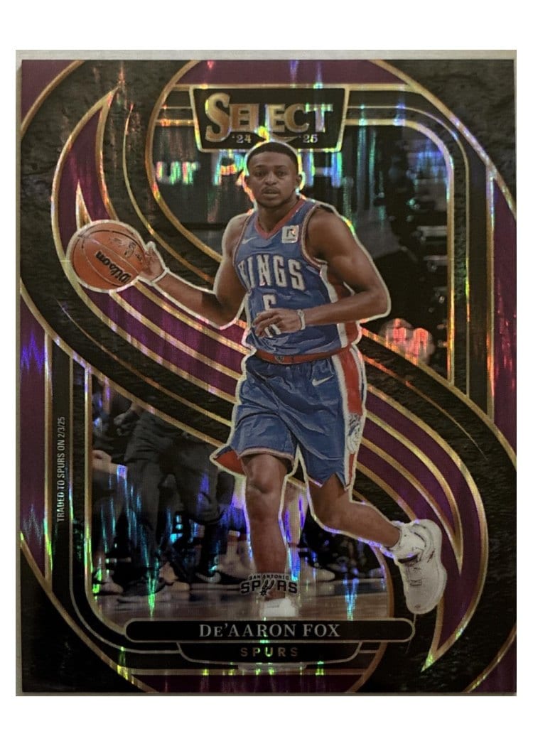 2024-25 Panini Select Base Set De'Aaron Fox #150 card