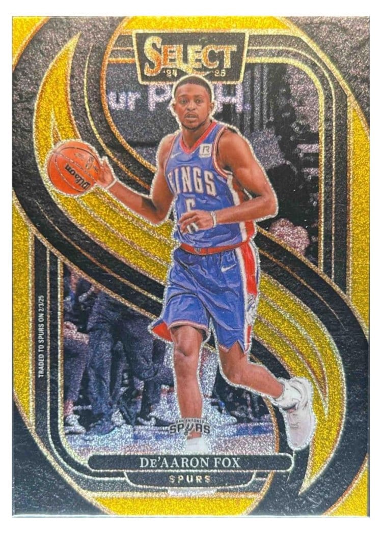 2024-25 Panini Select Base Set De'Aaron Fox #150 card