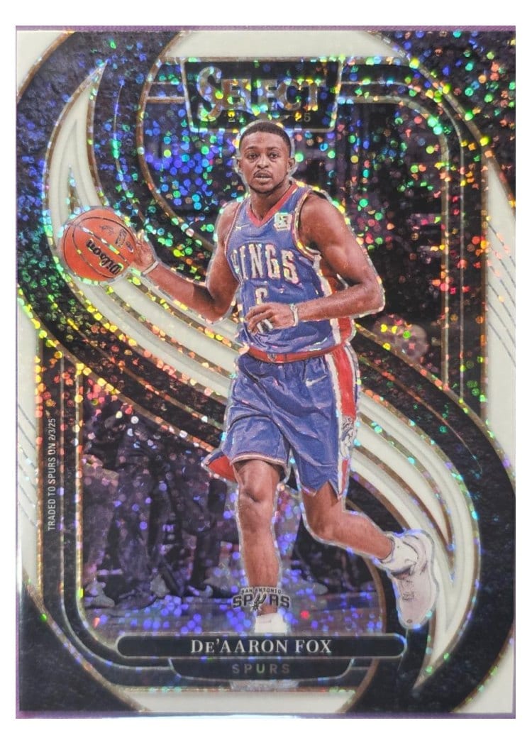 2024-25 Panini Select Base Set De'Aaron Fox #150 card