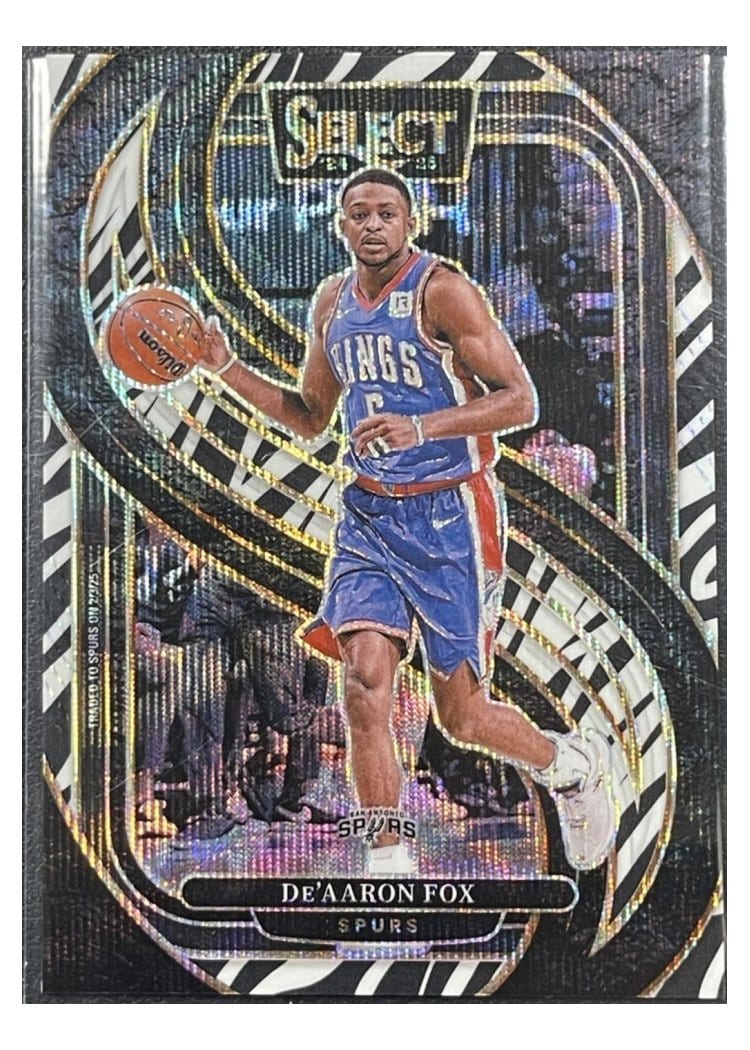 2024-25 Panini Select Base Set De'Aaron Fox #150 card