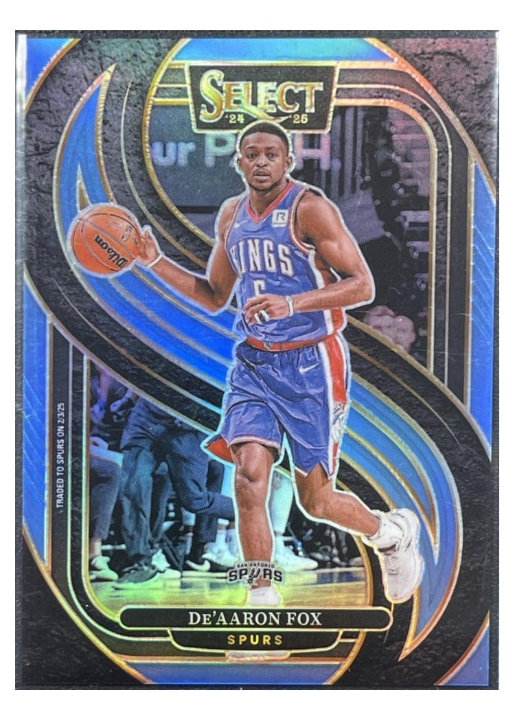2024-25 Panini Select Base Set De'Aaron Fox #150 card